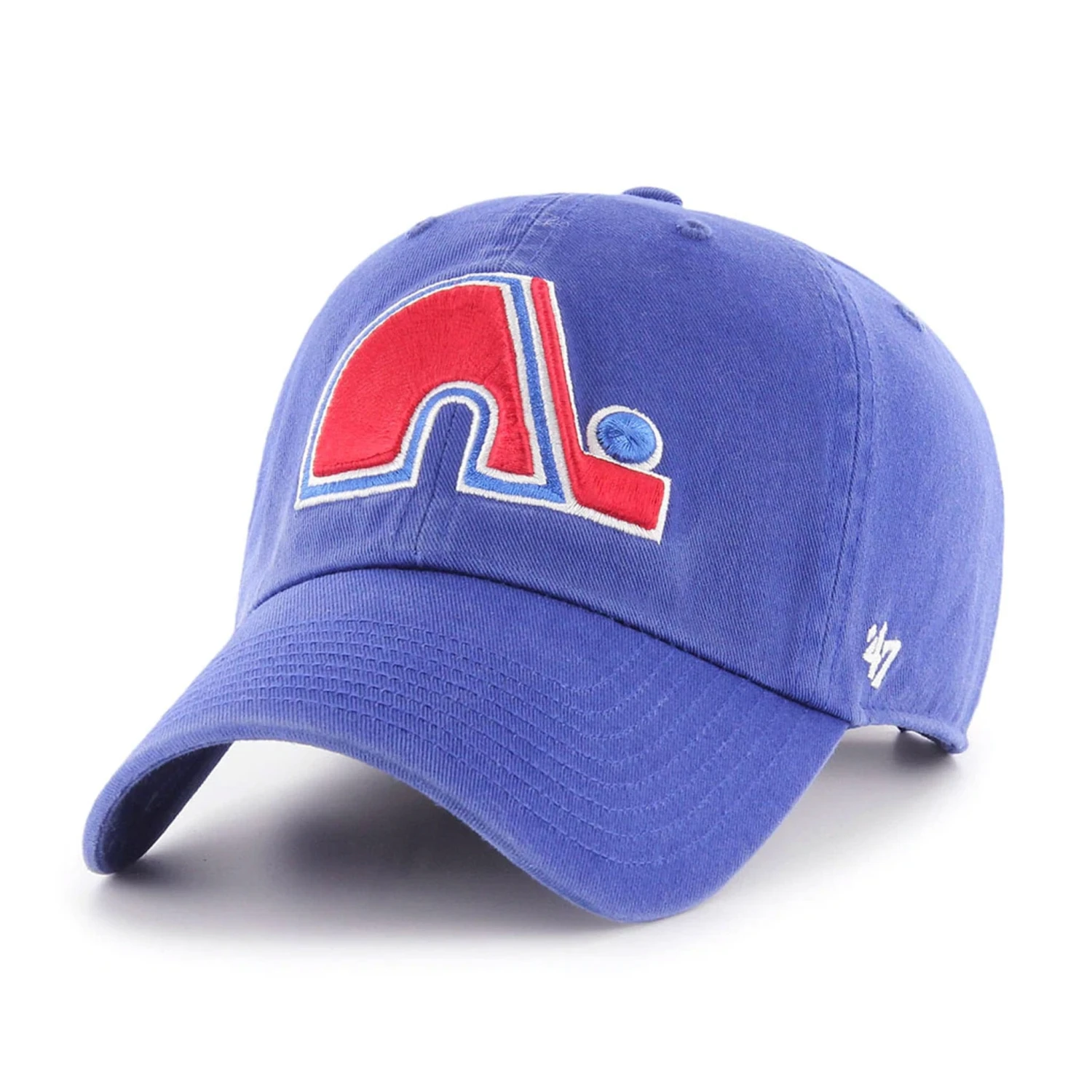 '47 BRAND Quebec Nordiques 47 Brand NHL Clean Up Adjustable Hat 1 '47 BRAND Quebec Nordiques 47 Brand NHL Clean Up Adjustable Hat