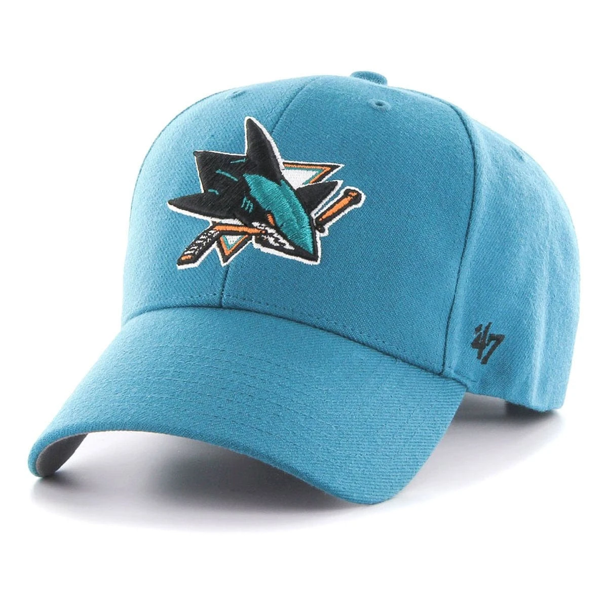 '47 BRAND San Jose Sharks 47 Brand NHL MVP Adjustable Hat 1 '47 BRAND San Jose Sharks 47 Brand NHL MVP Adjustable Hat