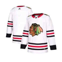 Chicago Blackhawks Away Adidas Authentic Senior Jersey