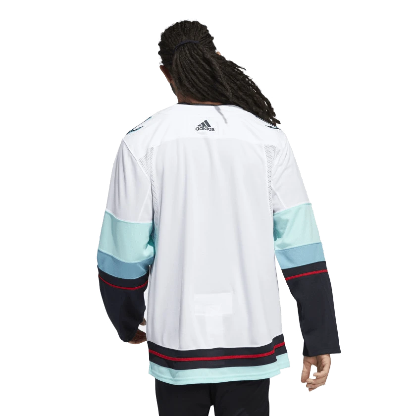 Seattle Kraken Away Adidas PrimeGreen Senior Jersey 4 Seattle Kraken Away Adidas PrimeGreen Senior Jersey - Image 4