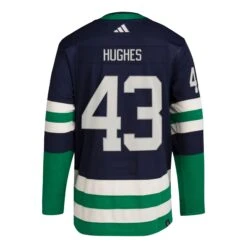 Vancouver Canucks Adidas PrimeGreen Reverse Retro Senior Jersey - Quinn Hughes -The Hockey Hub Sales Store adidas nhl jerseys vancouver canucks adidas primegreen reverse retro senior jersey quinn hughes 29837967032386
