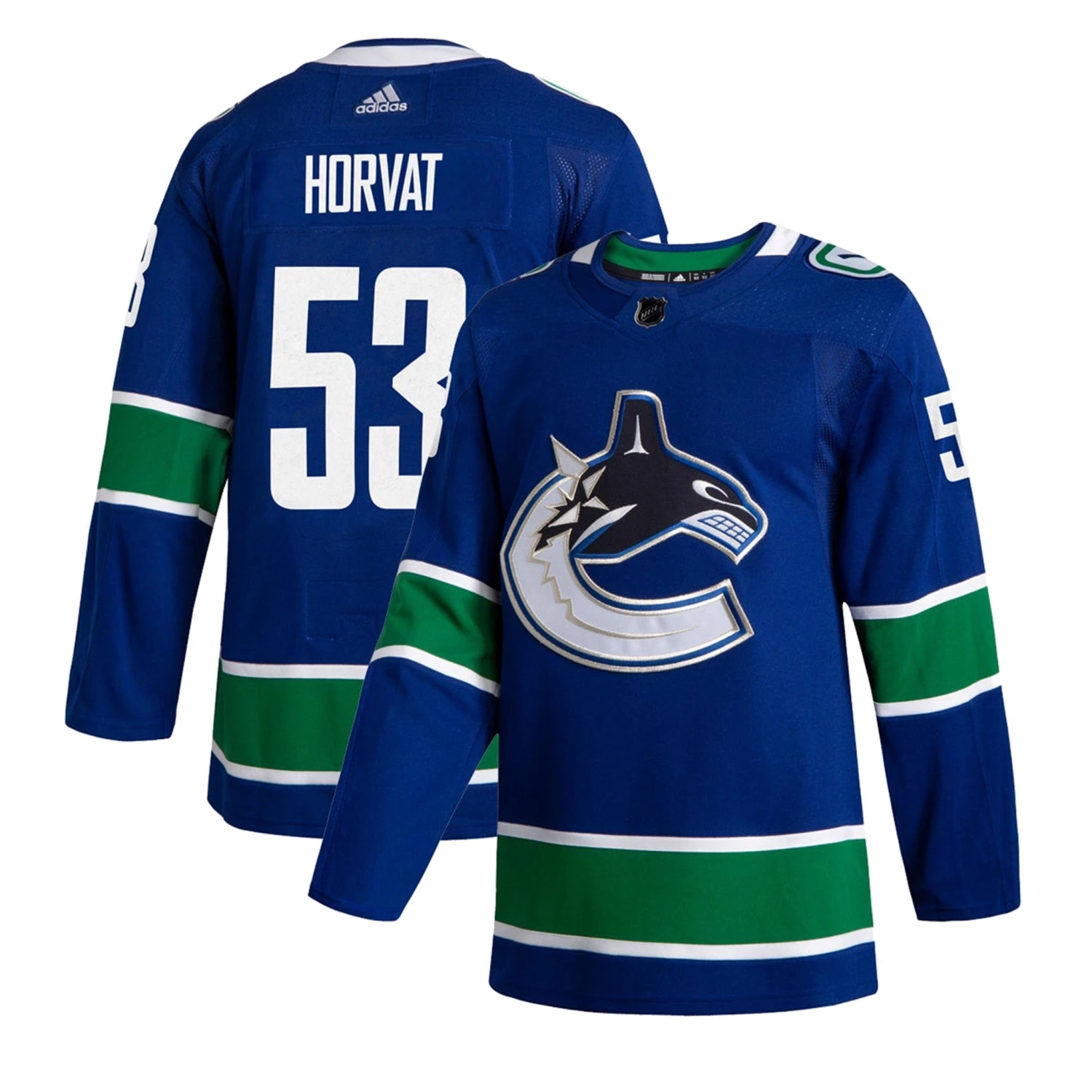 Vancouver Canucks Home Adidas Authentic Senior Jersey - Bo Horvat 1 Vancouver Canucks Home Adidas Authentic Senior Jersey - Bo Horvat