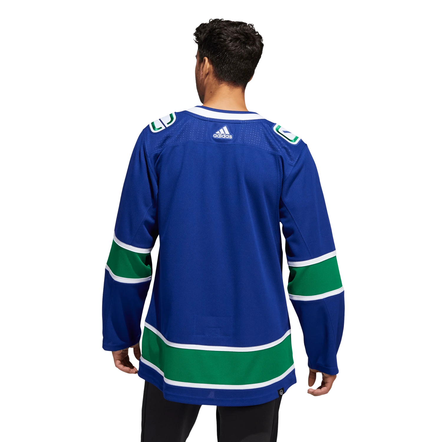 Vancouver Canucks Home Adidas PrimeGreen Senior Jersey 4 Vancouver Canucks Home Adidas PrimeGreen Senior Jersey - Image 4
