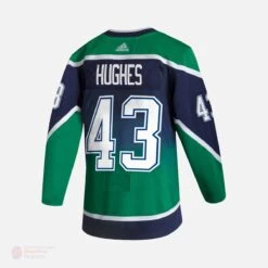 Vancouver Canucks Reverse Retro Adidas Authentic Senior Jersey - Quinn Hughes 7 Vancouver Canucks Reverse Retro Adidas Authentic Senior Jersey - Quinn Hughes -The Hockey Hub Sales Store adidas nhl jerseys vancouver canucks reverse retro adidas authentic senior jersey quinn hughes 15021960396866