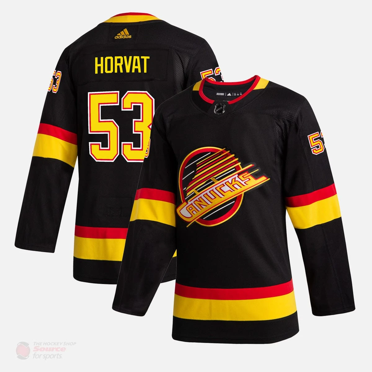 Vancouver Canucks Skate Adidas Authentic Senior Jersey - Bo Horvat 2 Vancouver Canucks Skate Adidas Authentic Senior Jersey - Bo Horvat - Image 2