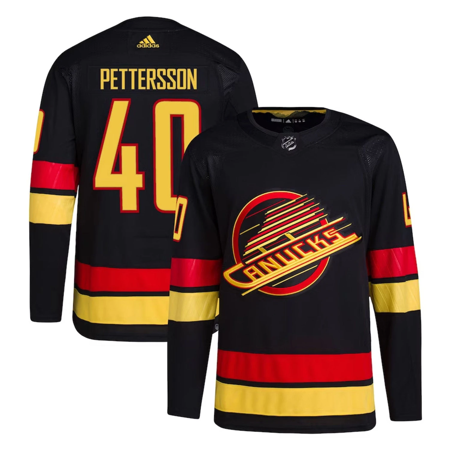 Vancouver Canucks Third Skate Adidas PrimeGreen Senior Jersey - Elias Pettersson 1 Vancouver Canucks Third Skate Adidas PrimeGreen Senior Jersey - Elias Pettersson