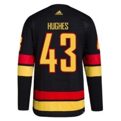 Vancouver Canucks Third Skate Adidas PrimeGreen Senior Jersey - Quinn Hughes