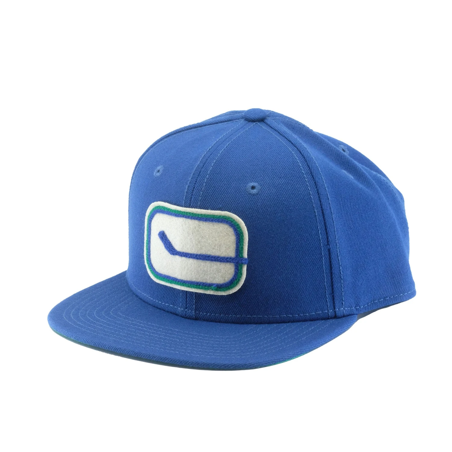 Vancouver Canucks American Needle NHL Vintage Varsity Snapback Hat 1 Vancouver Canucks American Needle NHL Vintage Varsity Snapback Hat