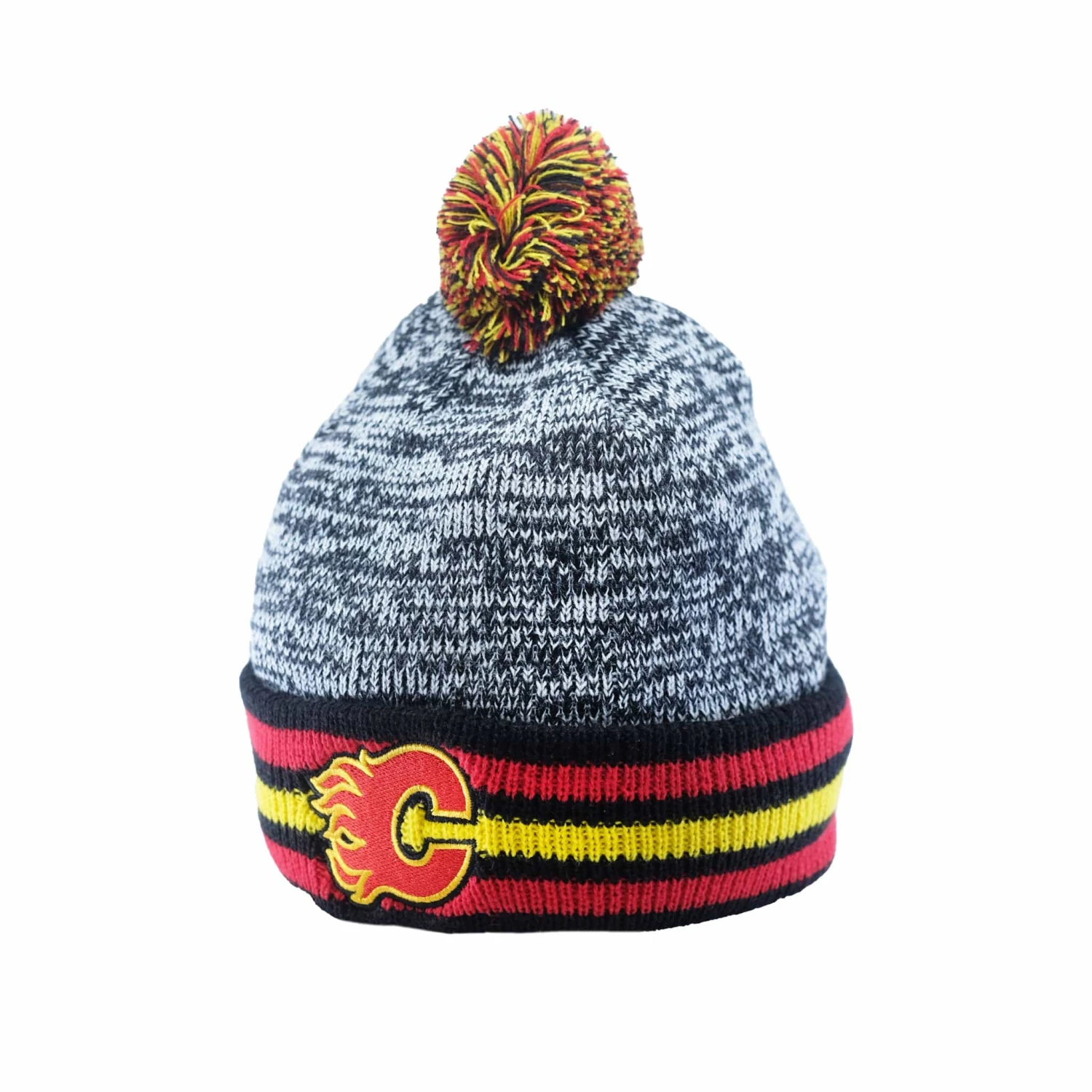 Calgary Flames American Needle NHL Granite Knit Toque 1 Calgary Flames American Needle NHL Granite Knit Toque