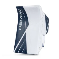 Bauer Supreme UltraSonic Senior Goalie Blocker -The Hockey Hub Sales Store bauer blockers bauer supreme ultrasonic senior goalie blocker white blue regular 28741216895042
