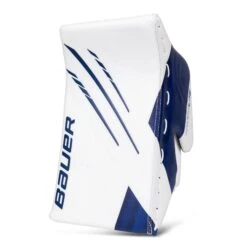 Bauer Vapor HyperLite Senior Goalie Blocker -The Hockey Hub Sales Store bauer blockers bauer vapor hyperlite senior goalie blocker white blue regular 28741218304066