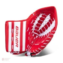 Bauer GSX Junior Goalie Catcher S20 -The Hockey Hub Sales Store bauer catchers bauer gsx junior goalie catcher red regular 28743622230082