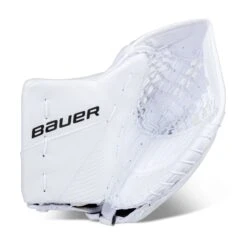 Bauer Supreme 3S Senior Goalie Catcher -The Hockey Hub Sales Store bauer catchers bauer supreme 3s senior goalie catcher white full right 28743621378114