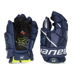 Bauer Vapor 2X Junior Hockey Gloves -The Hockey Hub Sales Store bauer gloves bauer vapor 2x junior hockey gloves navy 10 28743795310658