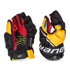 Bauer Vapor X2.9 Junior Hockey Gloves -The Hockey Hub Sales Store bauer gloves bauer vapor x2 9 junior hockey gloves black gold 10 28743798882370