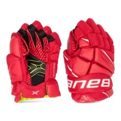 Bauer Vapor X2.9 Junior Hockey Gloves -The Hockey Hub Sales Store bauer gloves bauer vapor x2 9 junior hockey gloves red 10 28743799111746