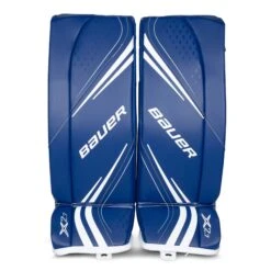 Bauer Vapor X2.7 Junior Goalie Leg Pads -The Hockey Hub Sales Store bauer leg pads bauer vapor x2 7 junior goalie leg pads blue m 28 28744286109762