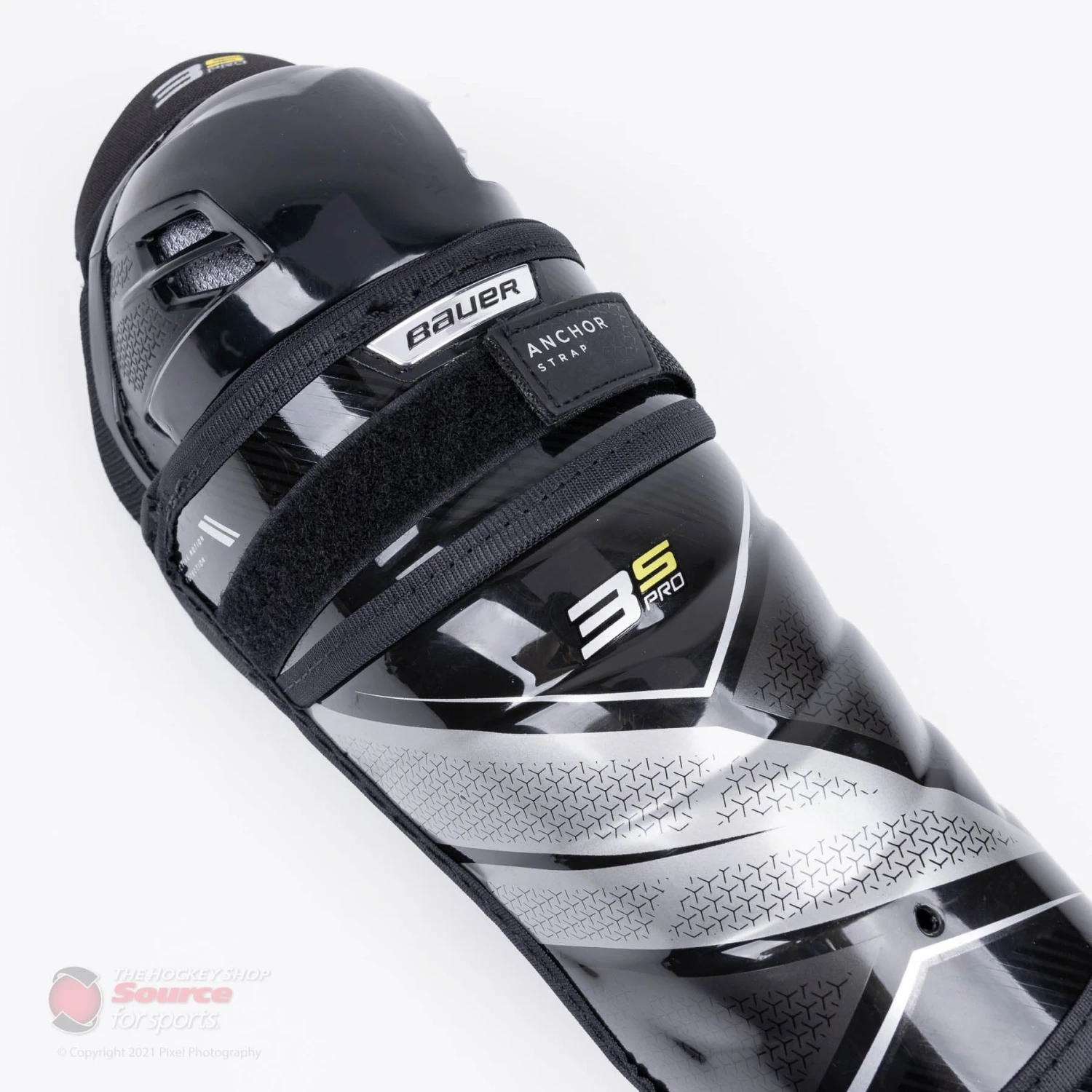 Bauer Supreme 3S Pro Junior Hockey Shin Guards 3 Bauer Supreme 3S Pro Junior Hockey Shin Guards - Image 3