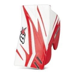 Brian's OPTiK 2 Pro Senior Goalie Blocker -The Hockey Hub Sales Store brian s blockers brian s optik 2 pro senior goalie blocker white red regular 28741221056578