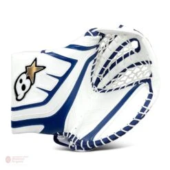Brian's G-NETik X Intermediate Goalie Catcher -The Hockey Hub Sales Store brian s catchers brian s g netik x intermediate goalie catcher white blue regular 28743623049282