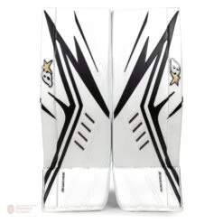 Brian's OPTiK X2 Junior Goalie Leg Pads -The Hockey Hub Sales Store brian s leg pads brian s optik x2 junior goalie leg pads white black 27 1 28744291188802