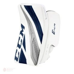 CCM Extreme Flex E4.9 Senior Goalie Blocker -The Hockey Hub Sales Store ccm blockers ccm extreme flex e4 9 senior goalie blocker white white navy silver regular 28741228200002