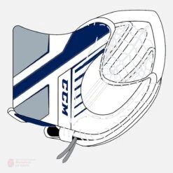 CCM Axis A1.9 Intermediate Goalie Catcher -The Hockey Hub Sales Store ccm catchers ccm axis a1 9 intermediate goalie catcher white white navy silver regular 14023704346690