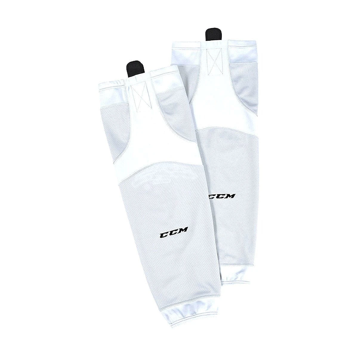 CCM Quicklite 6000 White Hockey Socks 1 CCM Quicklite 6000 White Hockey Socks