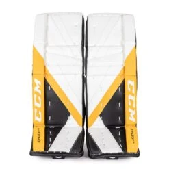 CCM Extreme Flex E5.5 Junior Goalie Leg Pads - Source Exclusive -The Hockey Hub Sales Store ccm leg pads ccm extreme flex e5 5 junior goalie leg pads source exclusive boston bruins 26 1 28744299249730