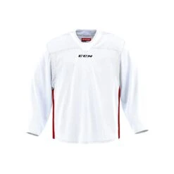 CCM 6000 Intermediate Goalie Practice Jersey -The Hockey Hub Sales Store ccm practice jerseys ccm 6000 intermediate goalie practice jersey white red goal cut 28759071850562