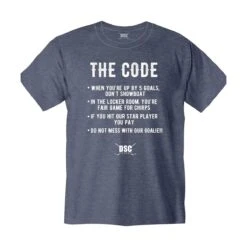 DSC Hockey The Code Mens Shirt