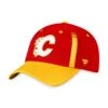 Calgary Flames Fanatics Authentic Pro Draft Flexfit Hat