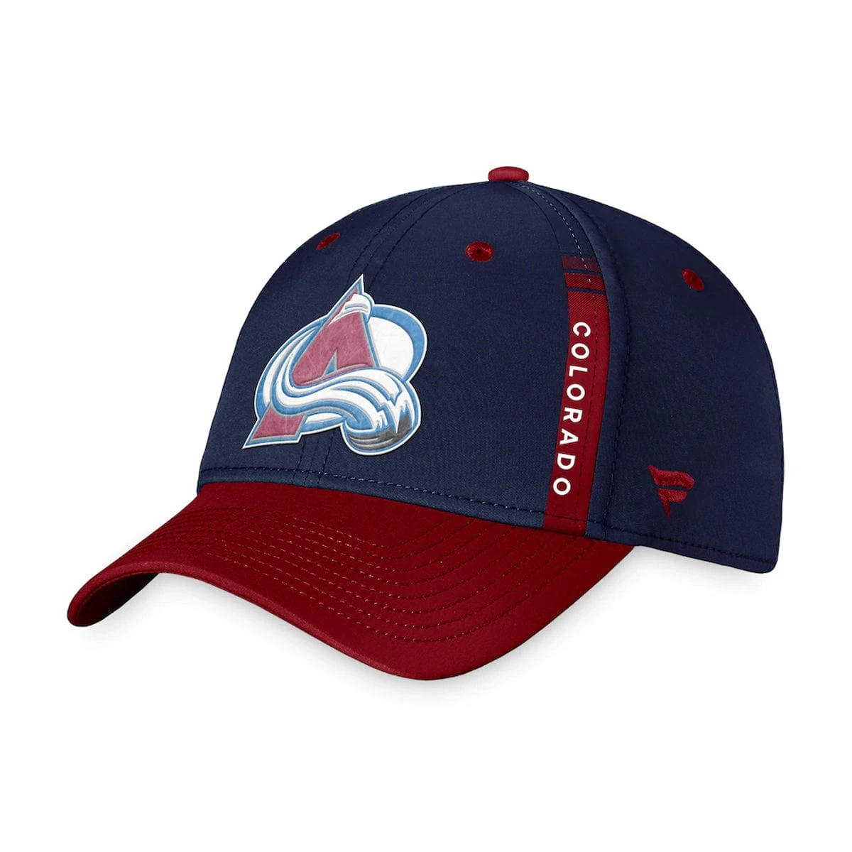Colorado Avalanche Fanatics Authentic Pro Draft Flexfit Hat 1 Colorado Avalanche Fanatics Authentic Pro Draft Flexfit Hat