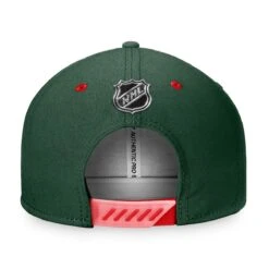 Minnesota Wild Fanatics Authentic Pro Draft Snapback Hat -The Hockey Hub Sales Store fanatics hats minnesota wild fanatics authentic pro draft snapback hat osfa 29364820017218