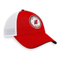 New Jersey Devils Fanatics Iconic Gradient Structured Trucker Hat -The Hockey Hub Sales Store fanatics hats new jersey devils fanatics iconic gradient structured trucker hat osfa 30358560604226