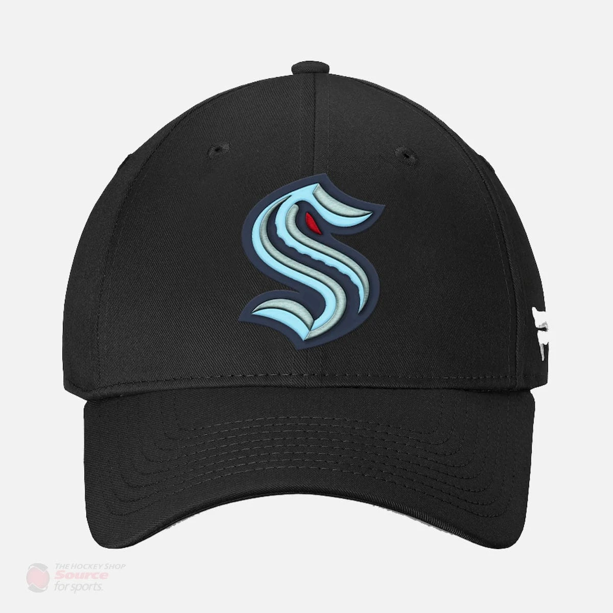 Seattle Kraken Fanatics NHL Structured Adjustable Velcro Strap Hat 2 Seattle Kraken Fanatics NHL Structured Adjustable Velcro Strap Hat - Image 2