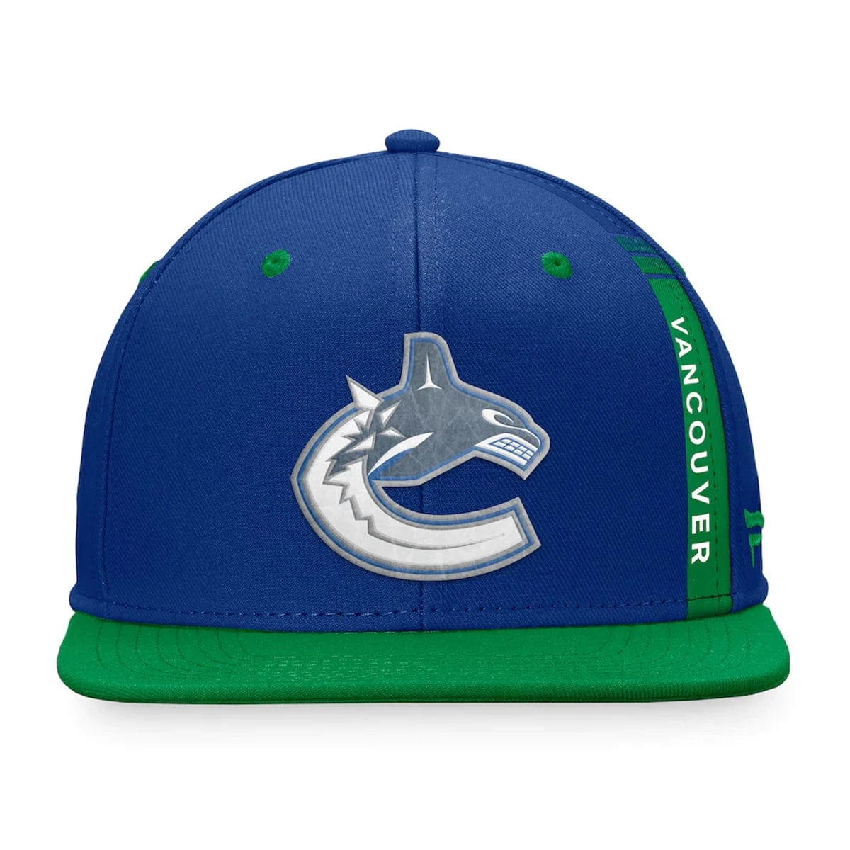 Vancouver Canucks Fanatics Authentic Pro Draft Snapback Hat 2 Vancouver Canucks Fanatics Authentic Pro Draft Snapback Hat - Image 2