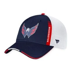 Washington Capitals Fanatics Authentic Pro Draft Structured Trucker Hat -The Hockey Hub Sales Store fanatics hats washington capitals fanatics authentic pro draft structured trucker hat osfa 29395913932866