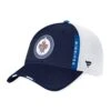 Winnipeg Jets Fanatics Authentic Pro Draft Structured Trucker Hat