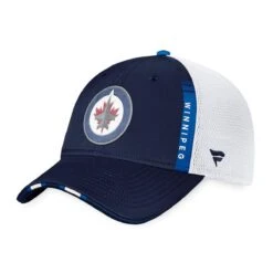 Winnipeg Jets Fanatics Authentic Pro Draft Structured Trucker Hat