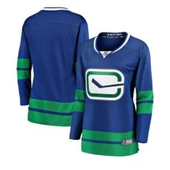 Vancouver Canucks Alternate Fanatics Premier Breakaway Womens Jersey