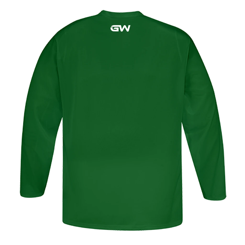 GameWear GW5500 ProLite Series Junior Hockey Practice Jersey - Kelly Green 2 GameWear GW5500 ProLite Series Junior Hockey Practice Jersey - Kelly Green - Image 2