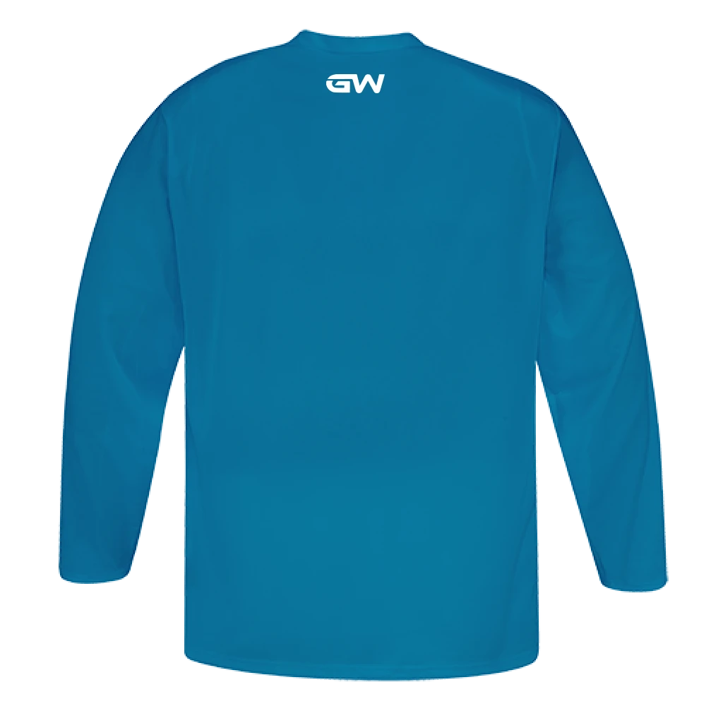 GameWear GW5500 ProLite Series Junior Hockey Practice Jersey - Turquoise 2 GameWear GW5500 ProLite Series Junior Hockey Practice Jersey - Turquoise - Image 2