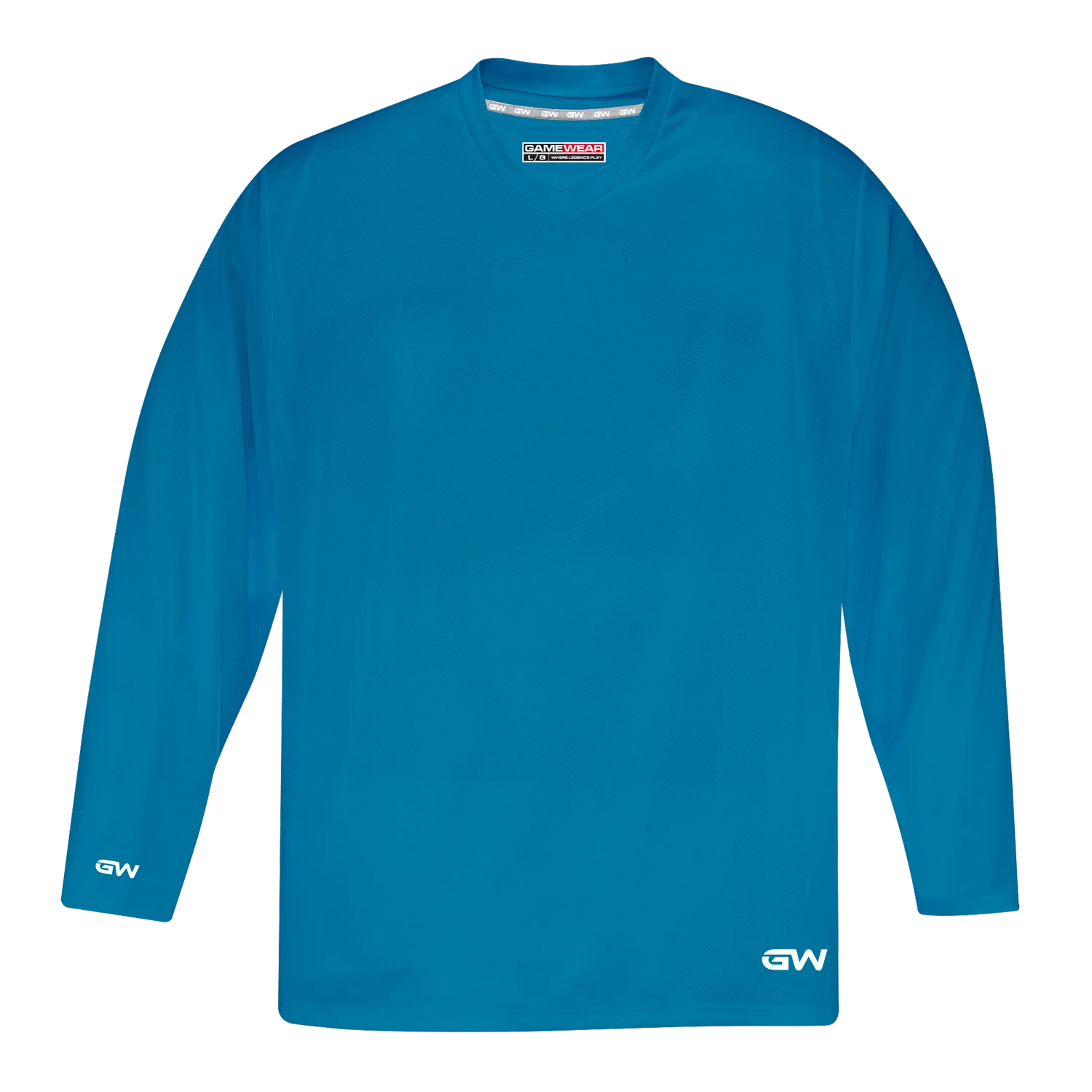 GameWear GW5500 ProLite Series Junior Hockey Practice Jersey - Turquoise 1 GameWear GW5500 ProLite Series Junior Hockey Practice Jersey - Turquoise