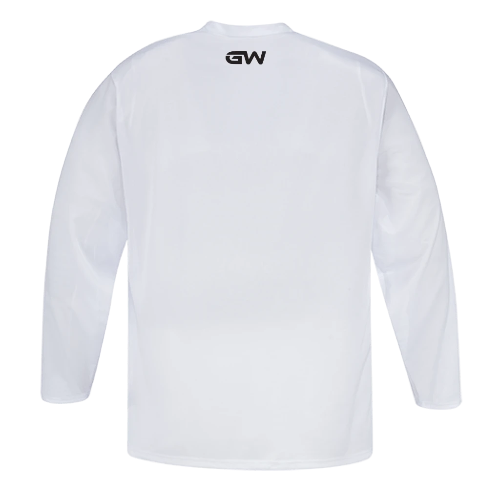 GameWear GW5500 ProLite Series Senior Hockey Practice Jersey - White 2 GameWear GW5500 ProLite Series Senior Hockey Practice Jersey - White - Image 2
