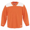 GameWear GW6500 ProLite Series Junior Hockey Practice Jersey - Orange / White