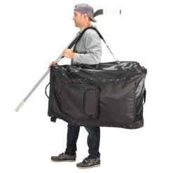 Grit FLEX Hockey Tower Junior Hockey Bag -The Hockey Hub Sales Store grit tower hockey bags grit flex hockey tower junior hockey bag black jr 30494114414658