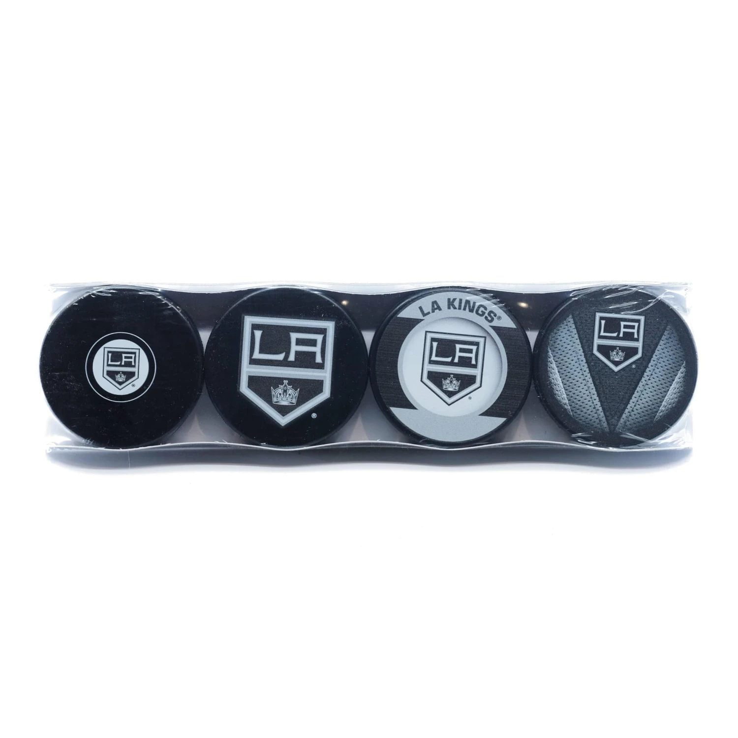 Los Angeles Kings Inglasco NHL Logo Hockey Puck (4 Pack) 1 Los Angeles Kings Inglasco NHL Logo Hockey Puck (4 Pack)
