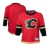 Calgary Flames Home Outer Stuff Replica Toddler Jersey