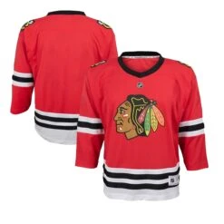 Chicago Blackhawks Home Outer Stuff Replica Junior Jersey